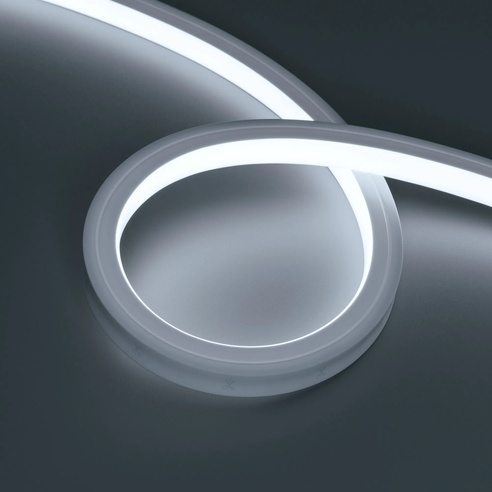 Лента герметичная NOVA-TOP-PU-A120-16x15mm 24V White7200 (10 W/m, IP68, 3m, wire x1) (Arlight, Полиуретан)