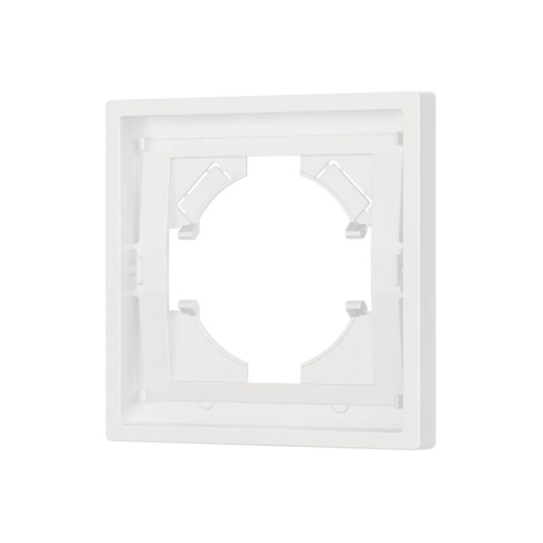 Рамка пластиковая FRM-TENDO-SFPL-1-WH (Arlight, -)