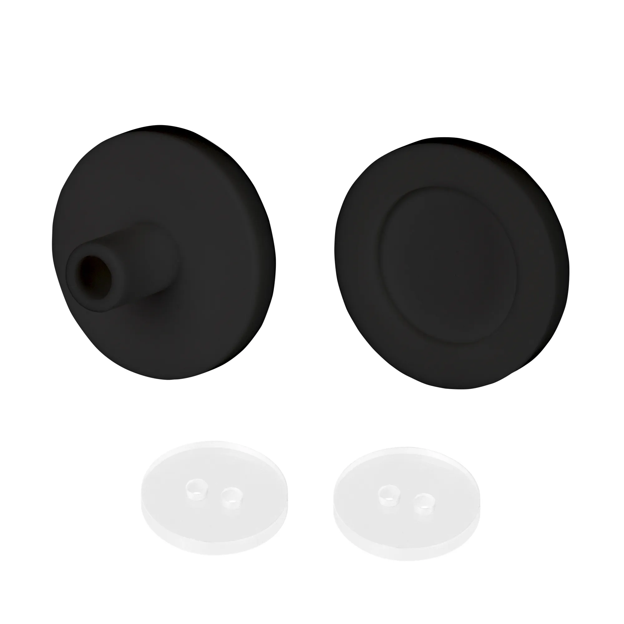 Заглушка ARL-MOONLIGHT-ROUND-25-CAP-TOP-SET-BLACK (Arlight, Силикон) - изображение товара