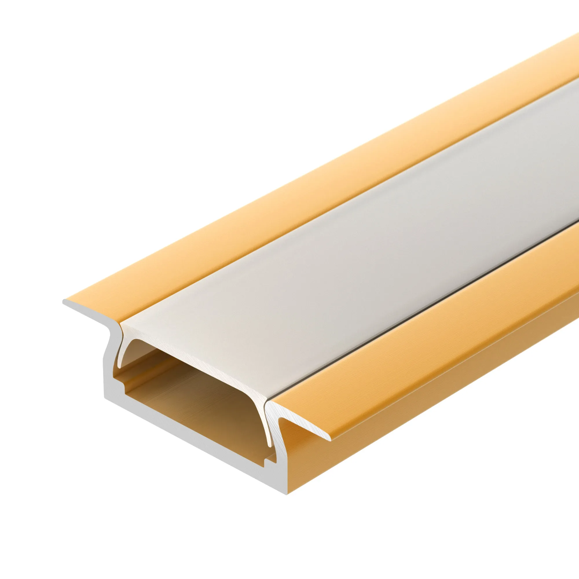 Профиль MIC-F-2000 ANOD Gold Light (Arlight, Алюминий) - изображение товара