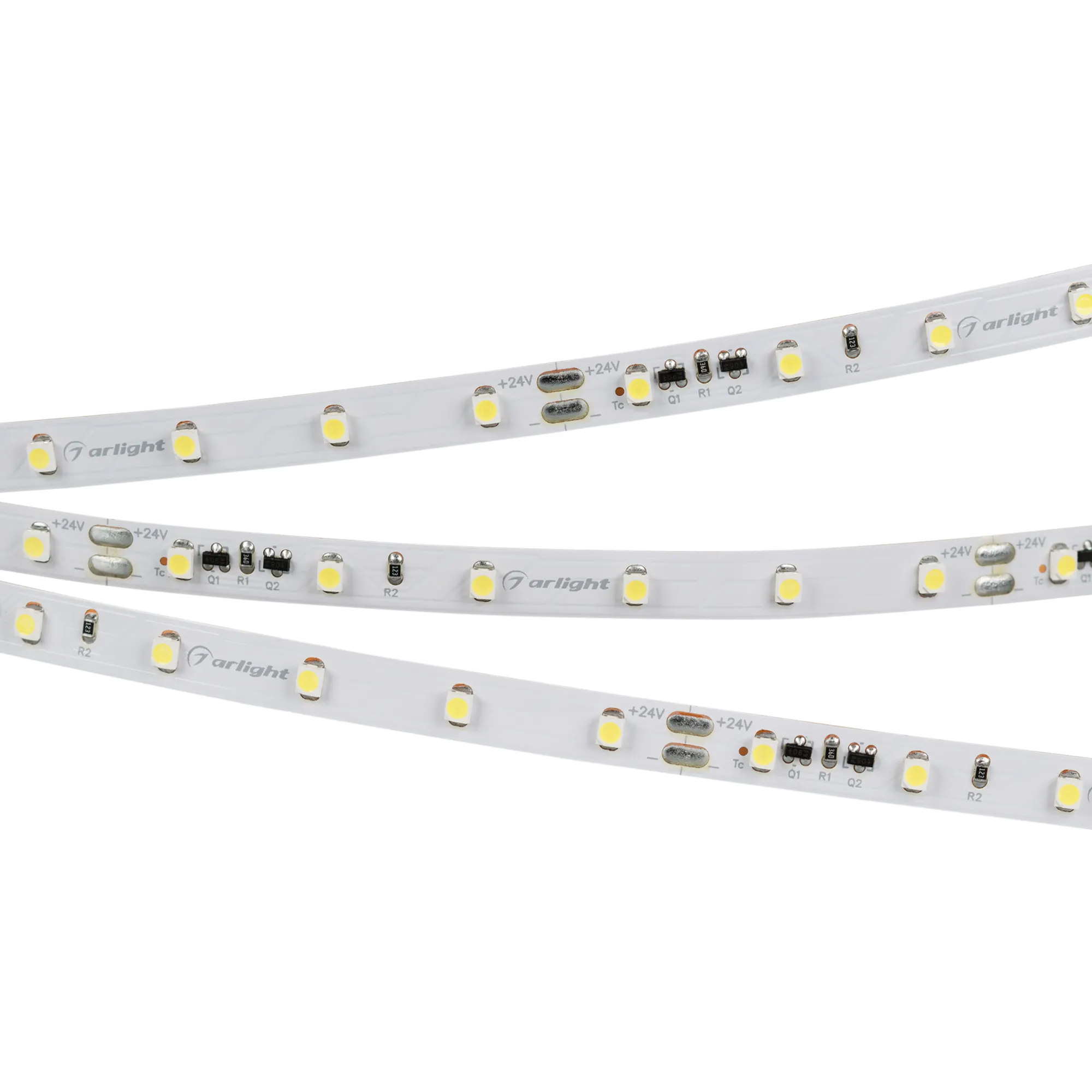 Лента светодиодная RT-10000 24V Warm2700 (3528, 60 LED/m, 10m) (Arlight, 4.8 Вт/м, IP20)