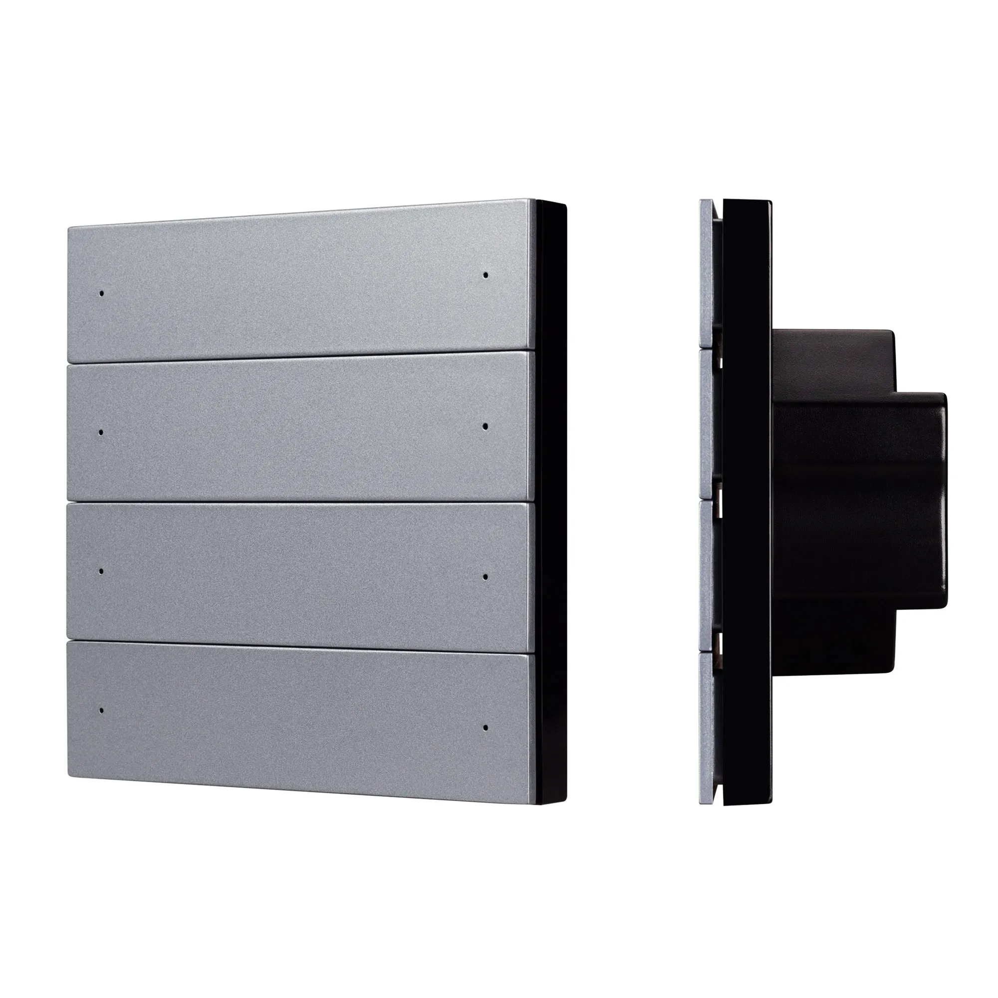 INTELLIGENT ARLIGHT Кнопочная панель SMART DALI-301-22-8K-D2-IN Grey (BUS, Frameless) (IARL, IP20 Пластик, 5 лет)