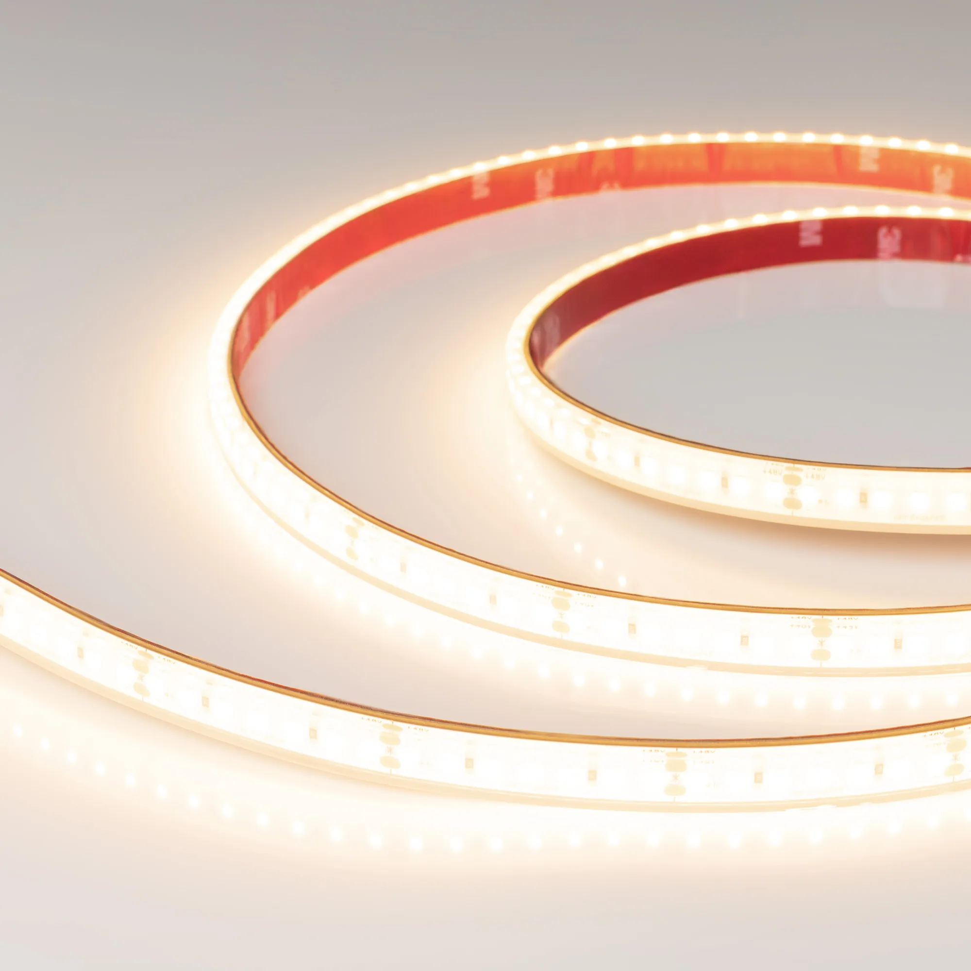 Лента герметичная RTW-PFS-A140-12mm 48V Warm3000 (12 W/m, IP68, 20m) (Arlight, -) - изображение товара