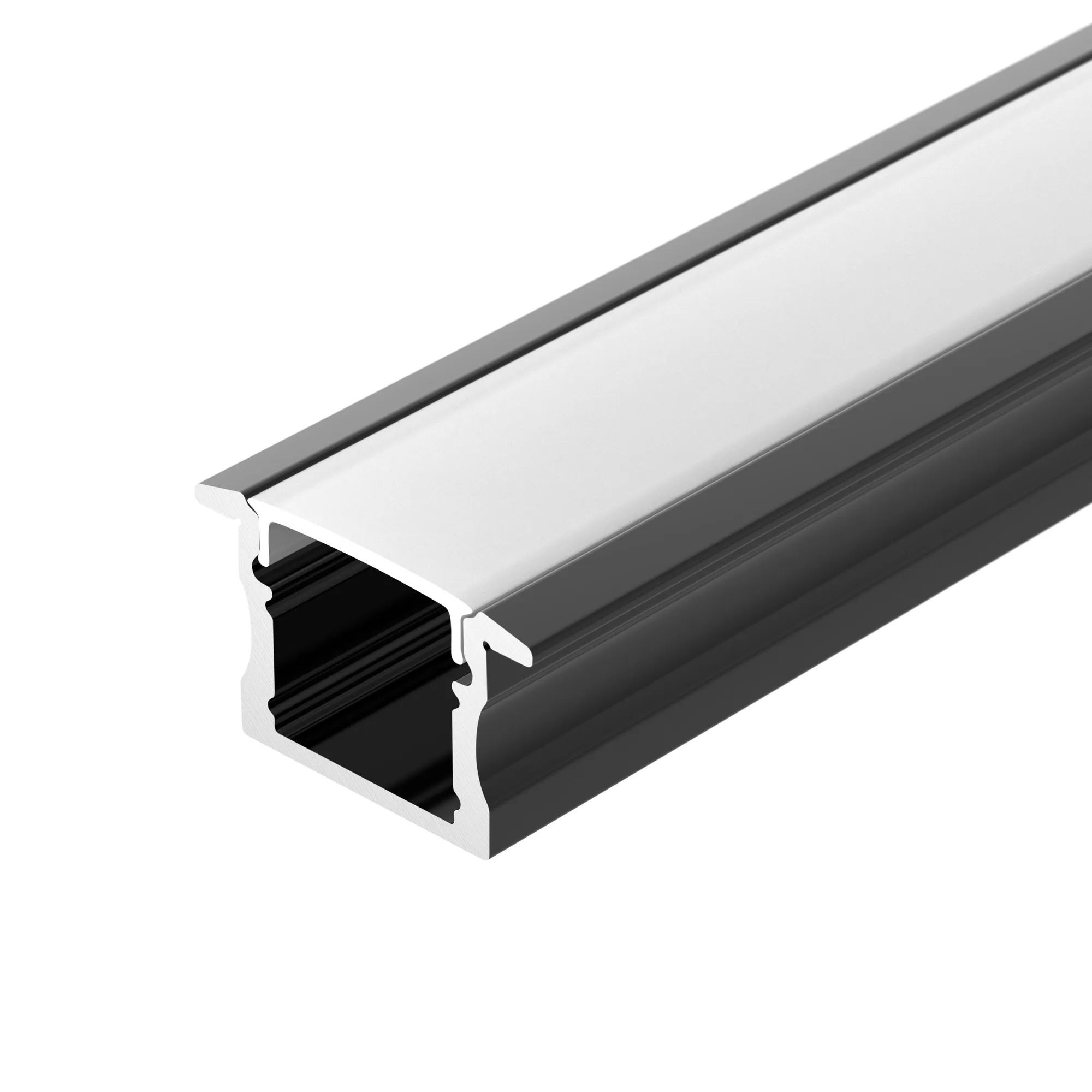 Профиль LINE-2315-F-2000 ANOD BLACK (Arlight, Алюминий) - изображение товара