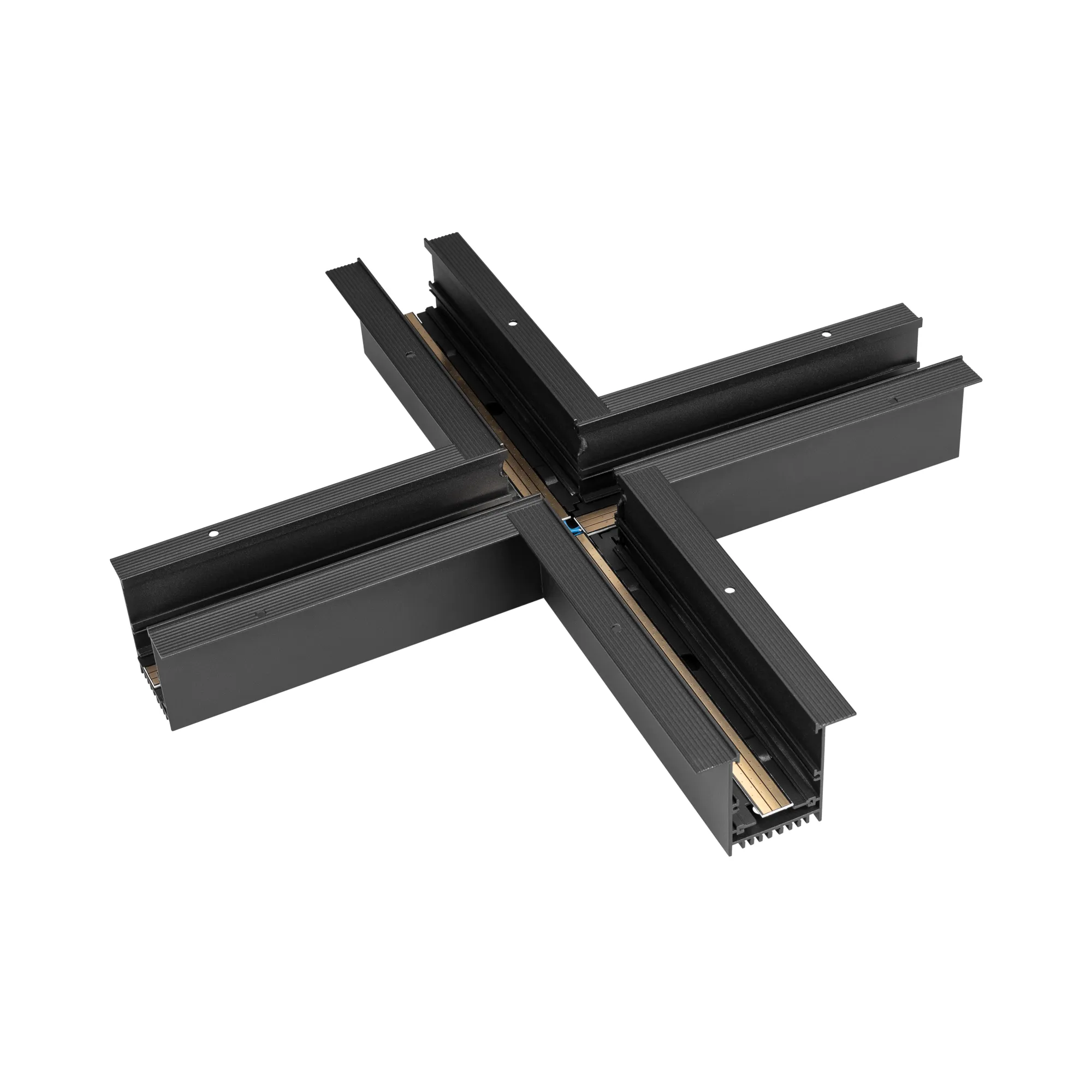 Коннектор крестовой MAG-CON-4560-F-X90 (BK) (Arlight, IP20 Металл, 3 года) - изображение товара